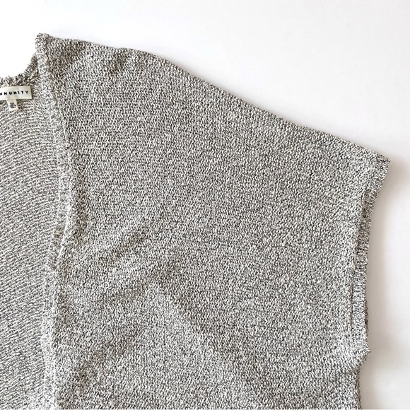 ARITZIA COMMUNITY XXS Ionic Cape Oversized Chunky Shortsleeved Sweater - Picture 10 of 16